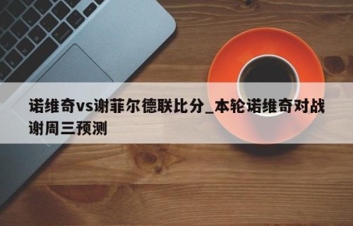 诺维奇vs谢菲尔德联比分_本轮诺维奇对战谢周三预测