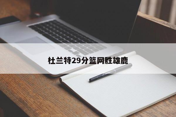 杜兰特29分篮网胜雄鹿